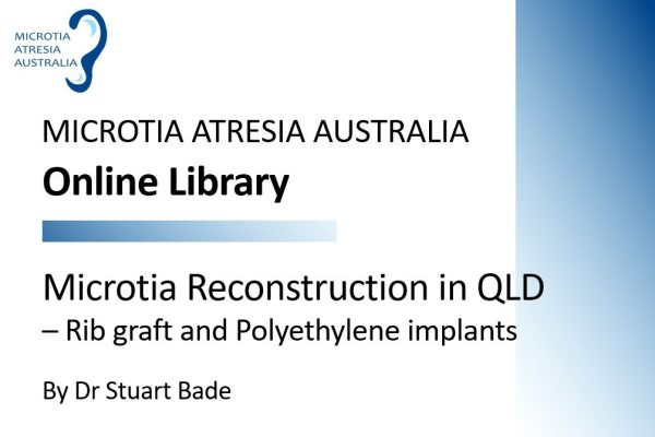 Microtia Reconstruction in Queensland