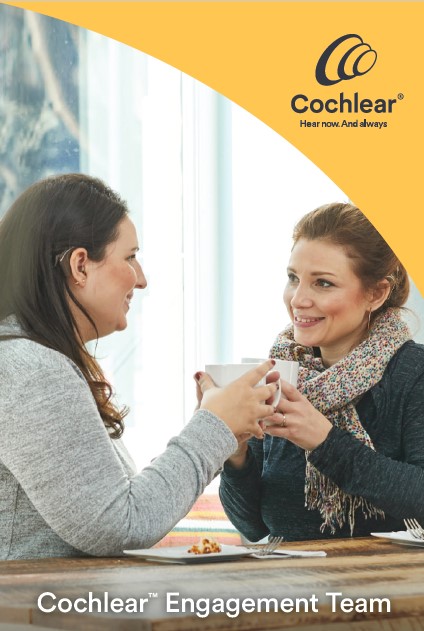 Cochlear Engagement team brochure image