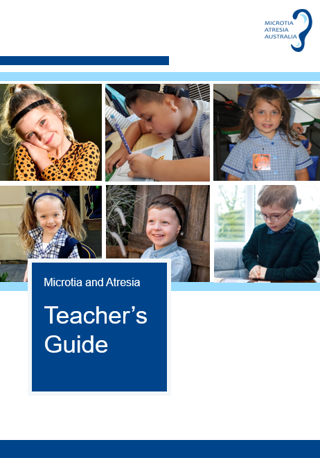 Microtia and Atresia Teacher's Guide Cover