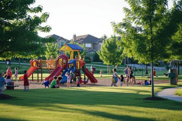picnic image 6 Playground in a park